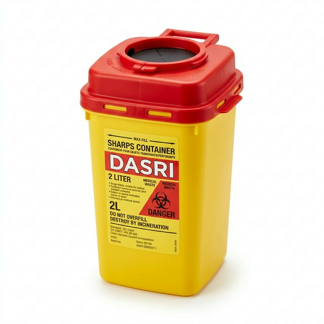 Collecteur d'Aiguilles DASRI 2 Litres