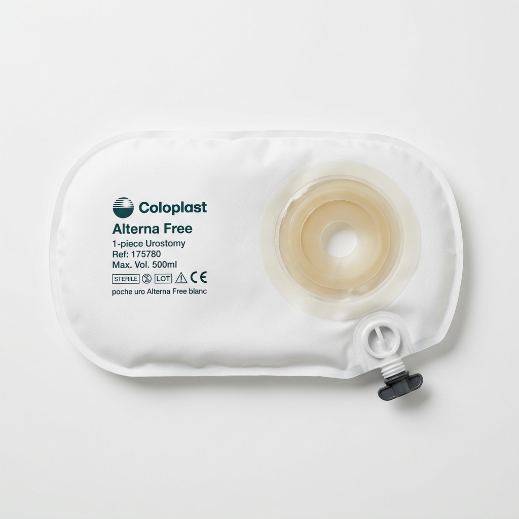 Coloplast Poche Uro 1 Pièce Alterna Free Blanc