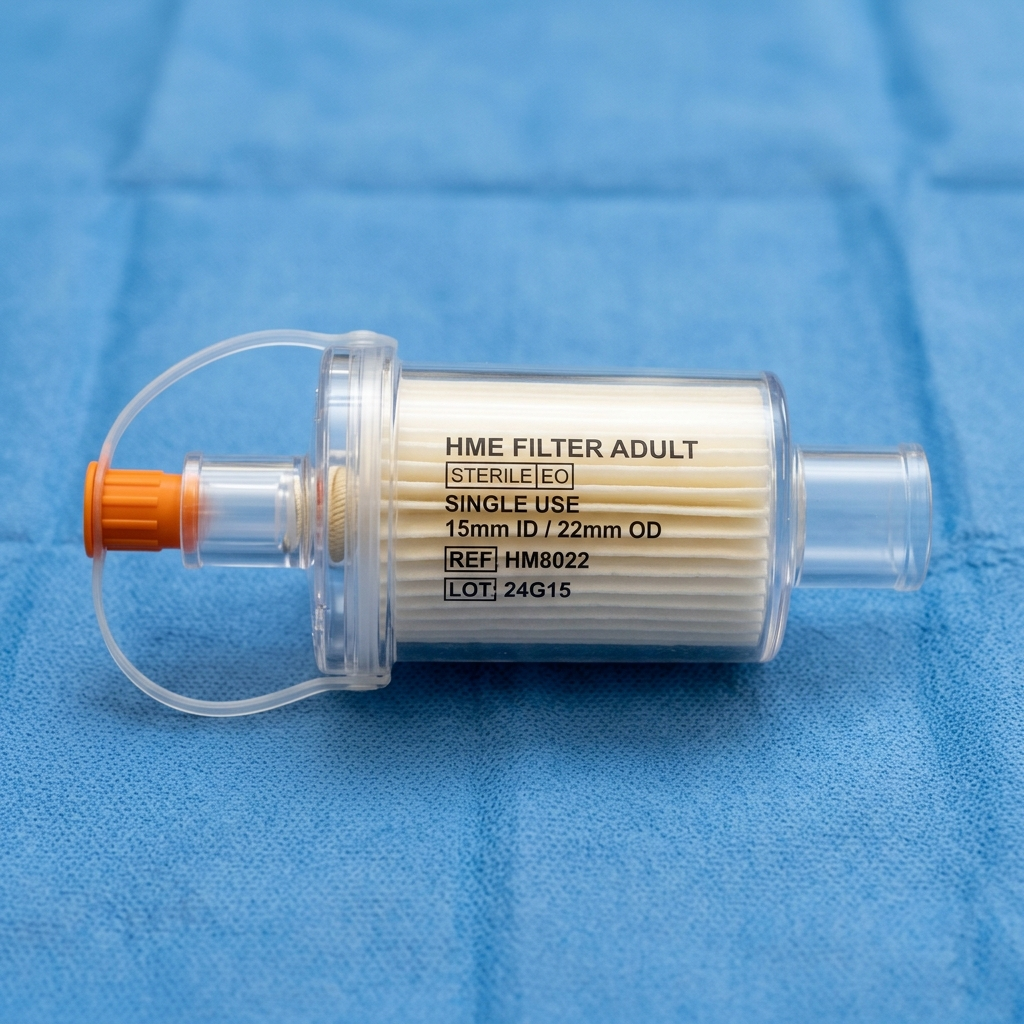 Filtre Coude Combiné Échangeur Anti-bactérien Humidificateur Droit/ventilation-humide