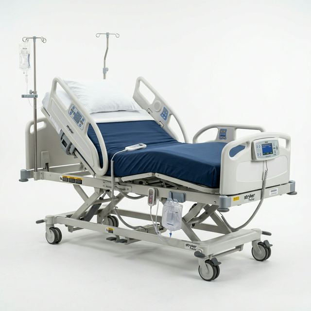 Lit d'Hôpital Manuel (2 Fonctions)