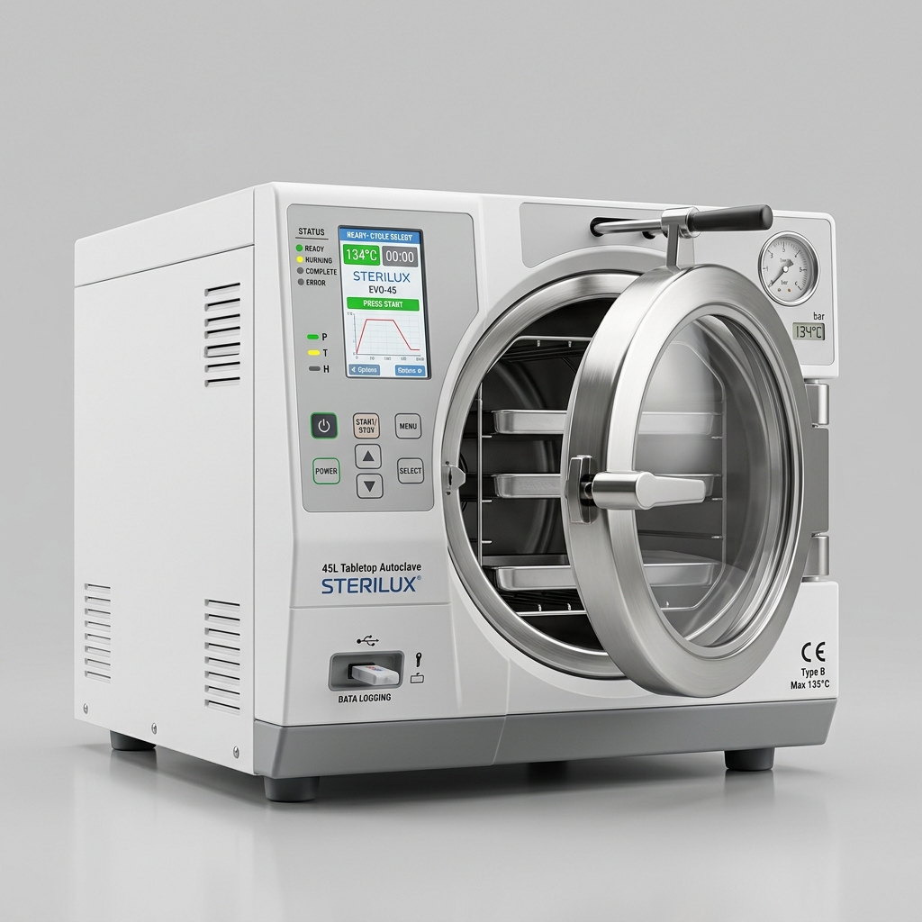 Autoclave de Table 45 Litres Traçabilité USB Runyes