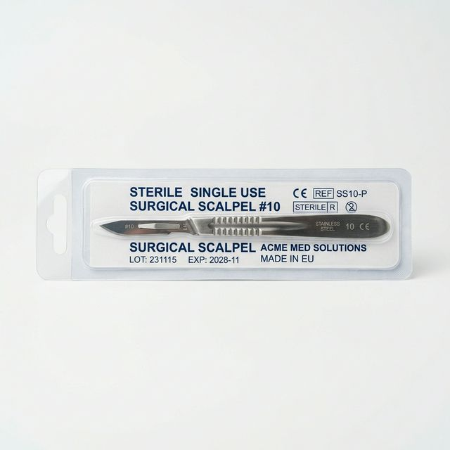 Bistouris Stériles à Usage Unique