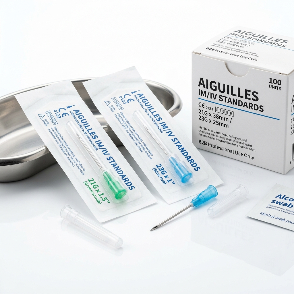 Aiguilles IM/IV Standards