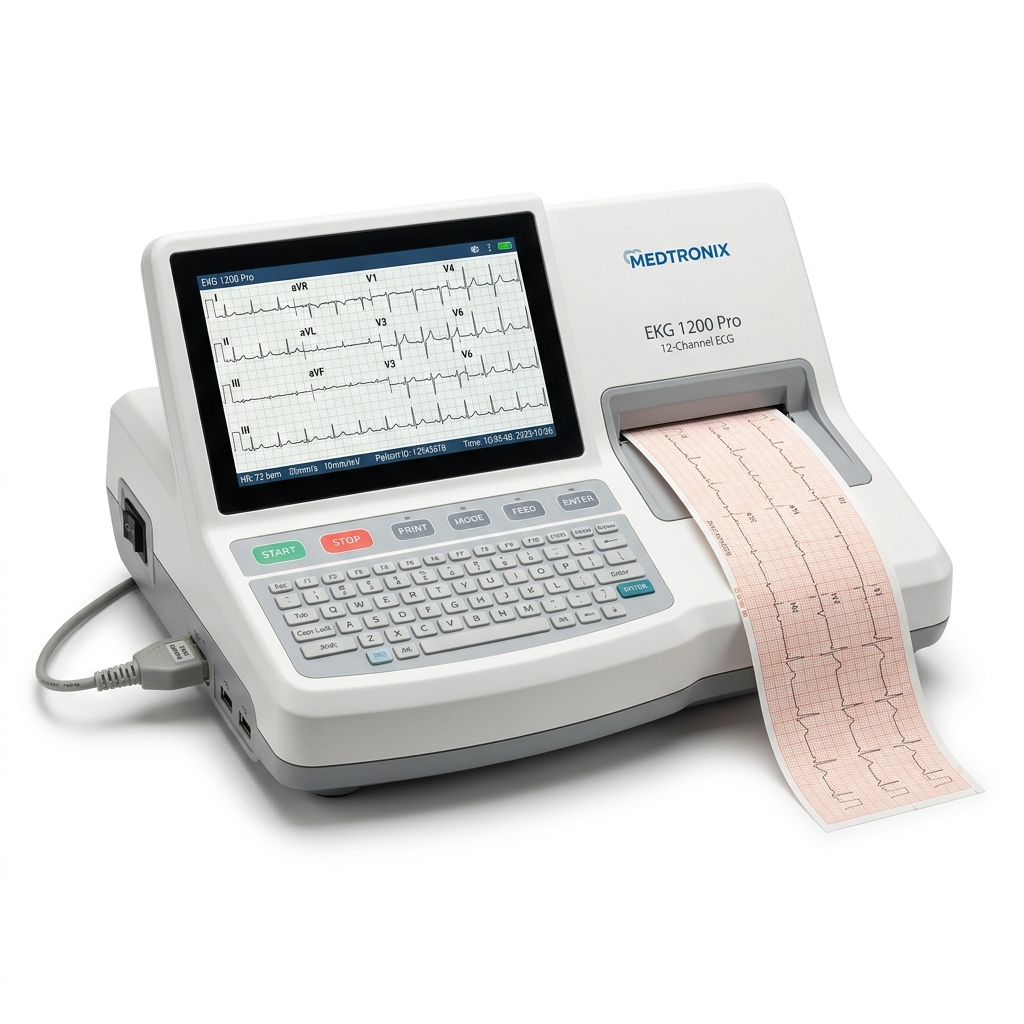 ÉLECTROCARDIOGRAPHE - 12 PISTES