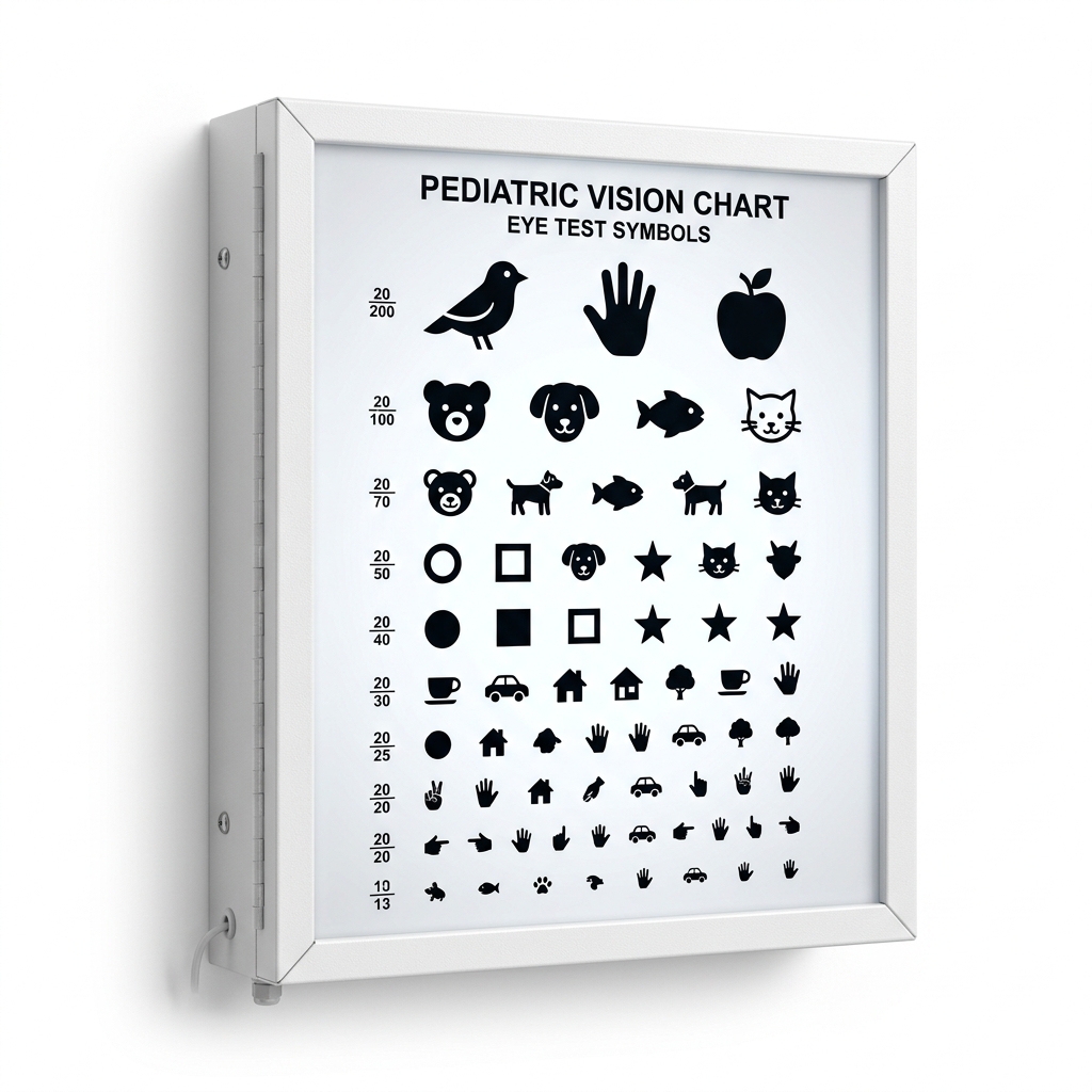 ECHELLE D’ACUITE VISUELLE ENFANT 3 MT