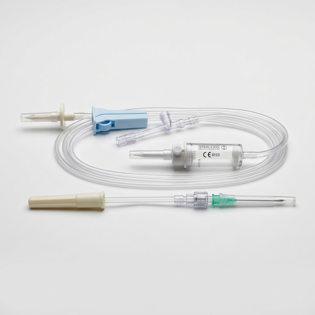 Perfuseur avec aiguille Luer lock Hitcare