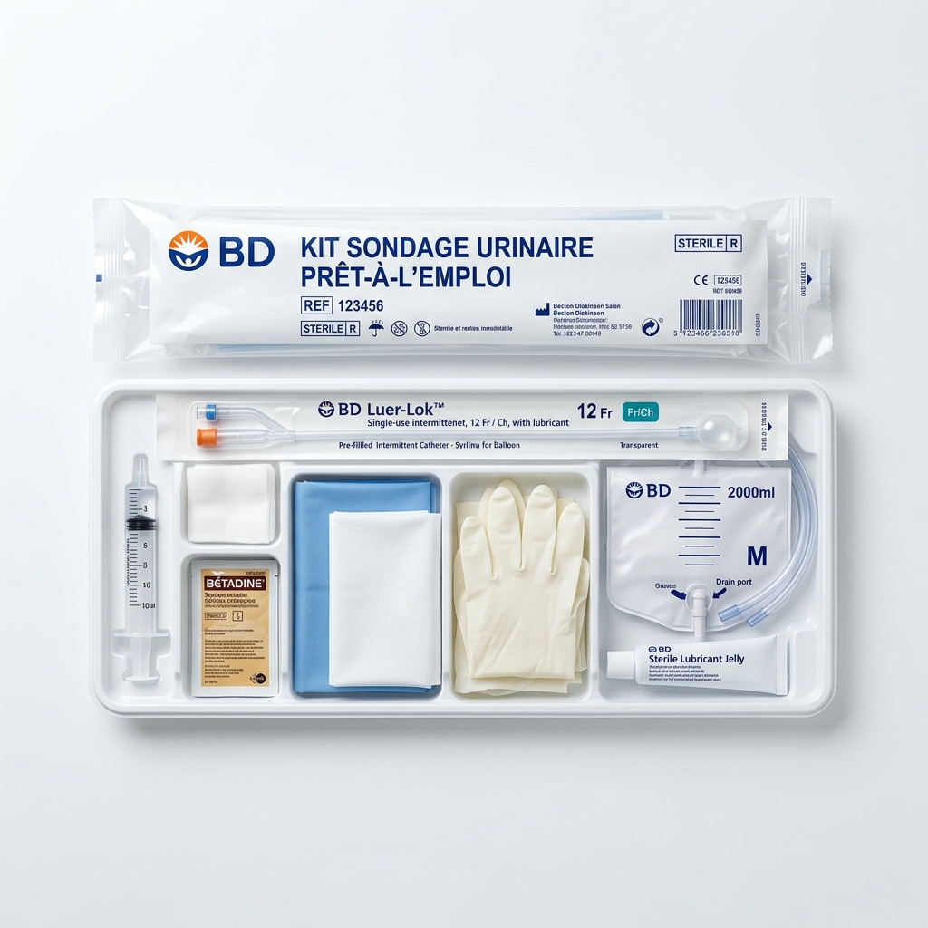 Kit Sondage Urinaire Prêt-à-l'Emploi