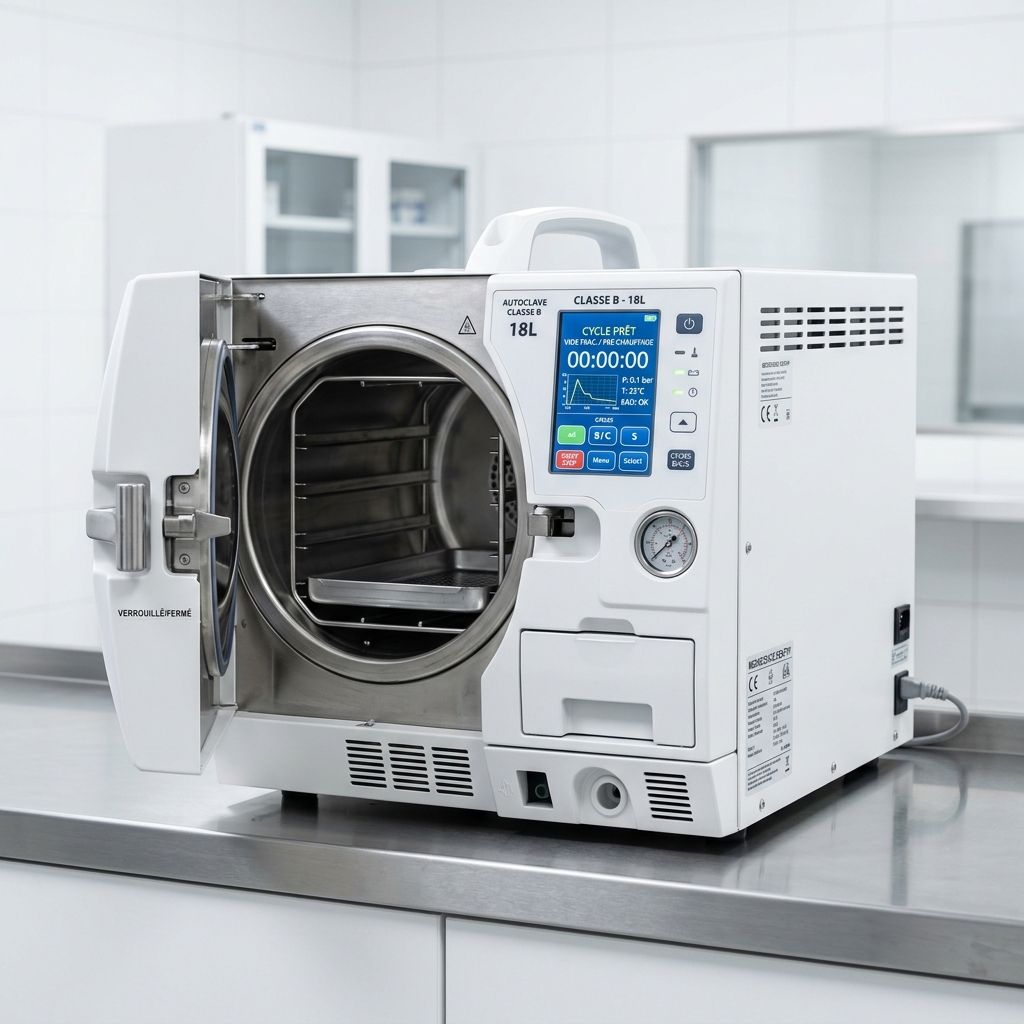 Autoclave de Stérilisation 18L Classe B