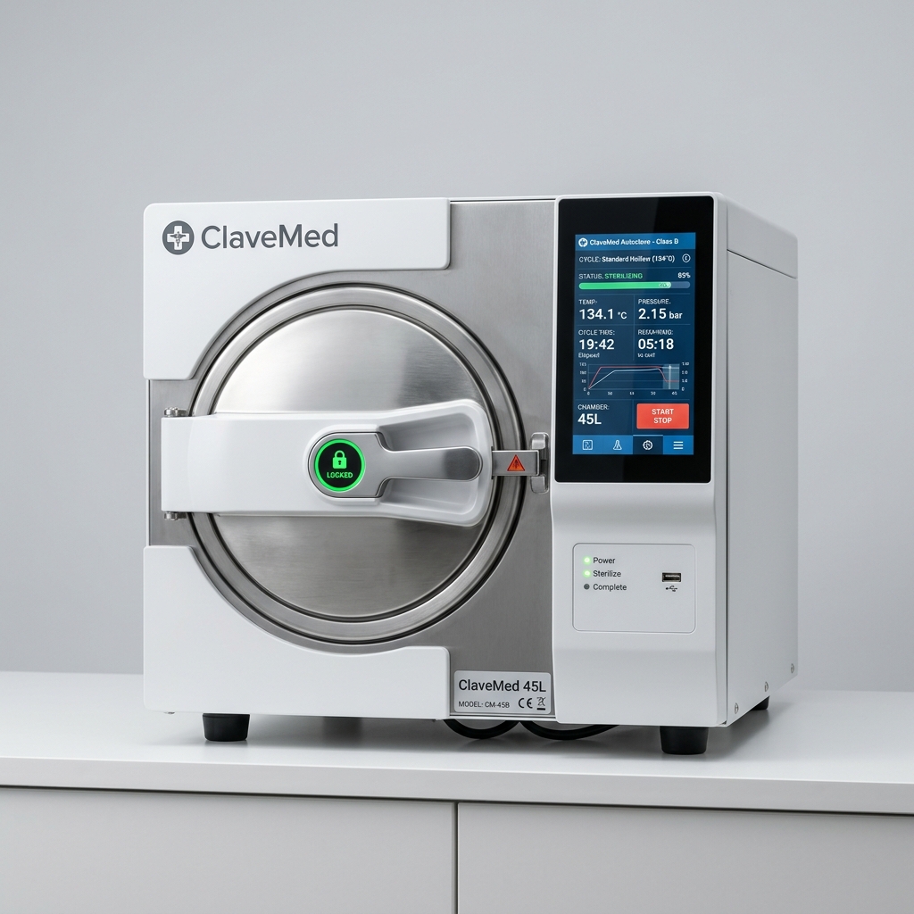 Autoclave Paillasse Classe B 45L ClaveMed