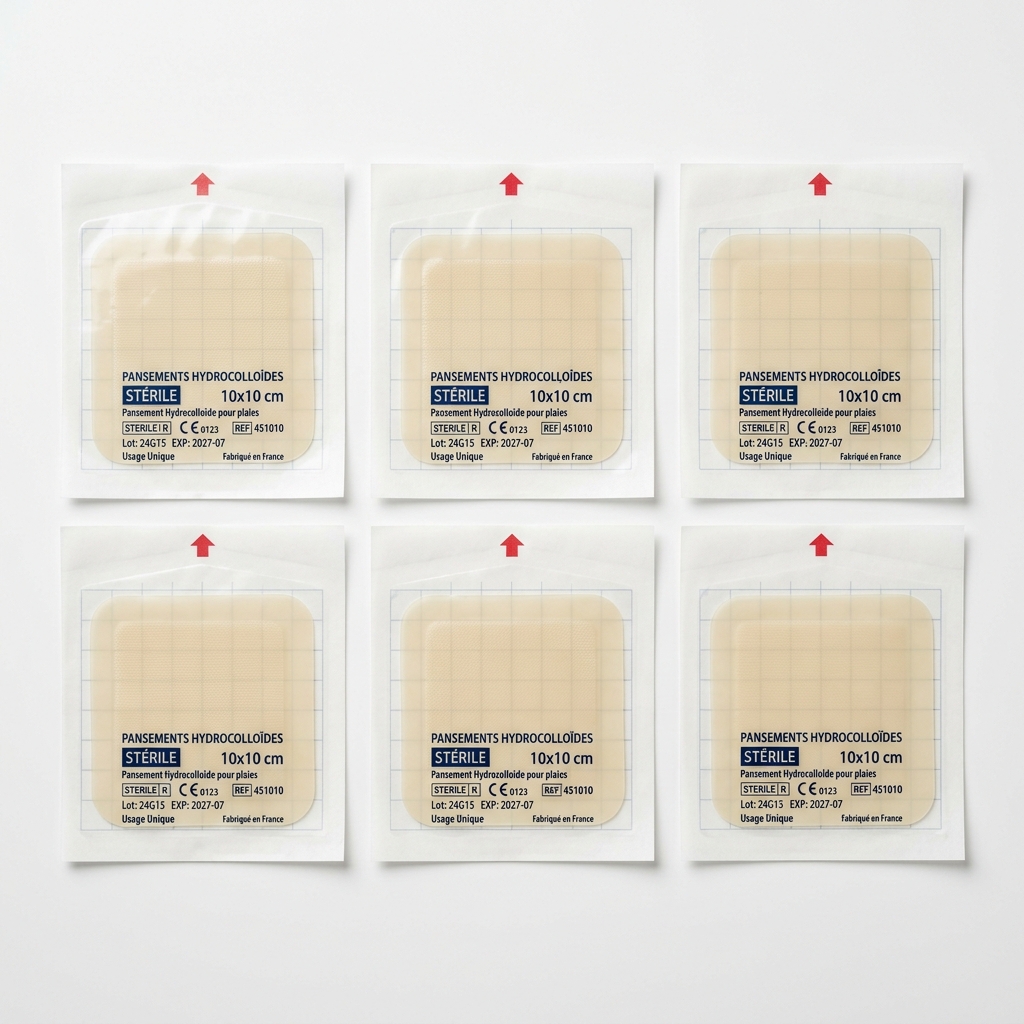 Pansements Hydrocolloïdes (10x10 cm)