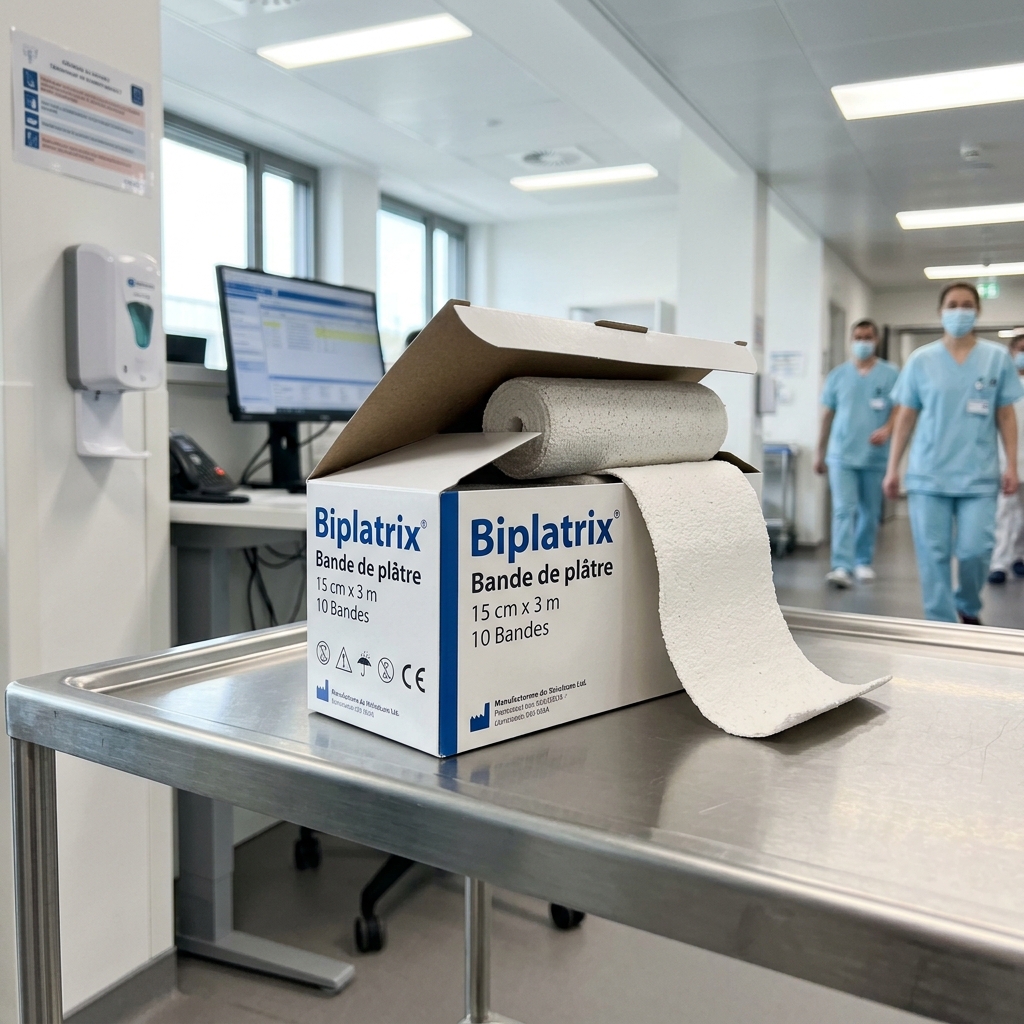 Bandes de plâtre Biplatrix 15cm (boîte de 10)
