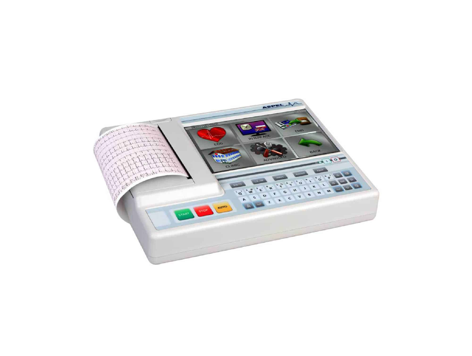 Electrocardiographe Aspel AsCARD Grey ECG 3 - 6 - 12 canaux