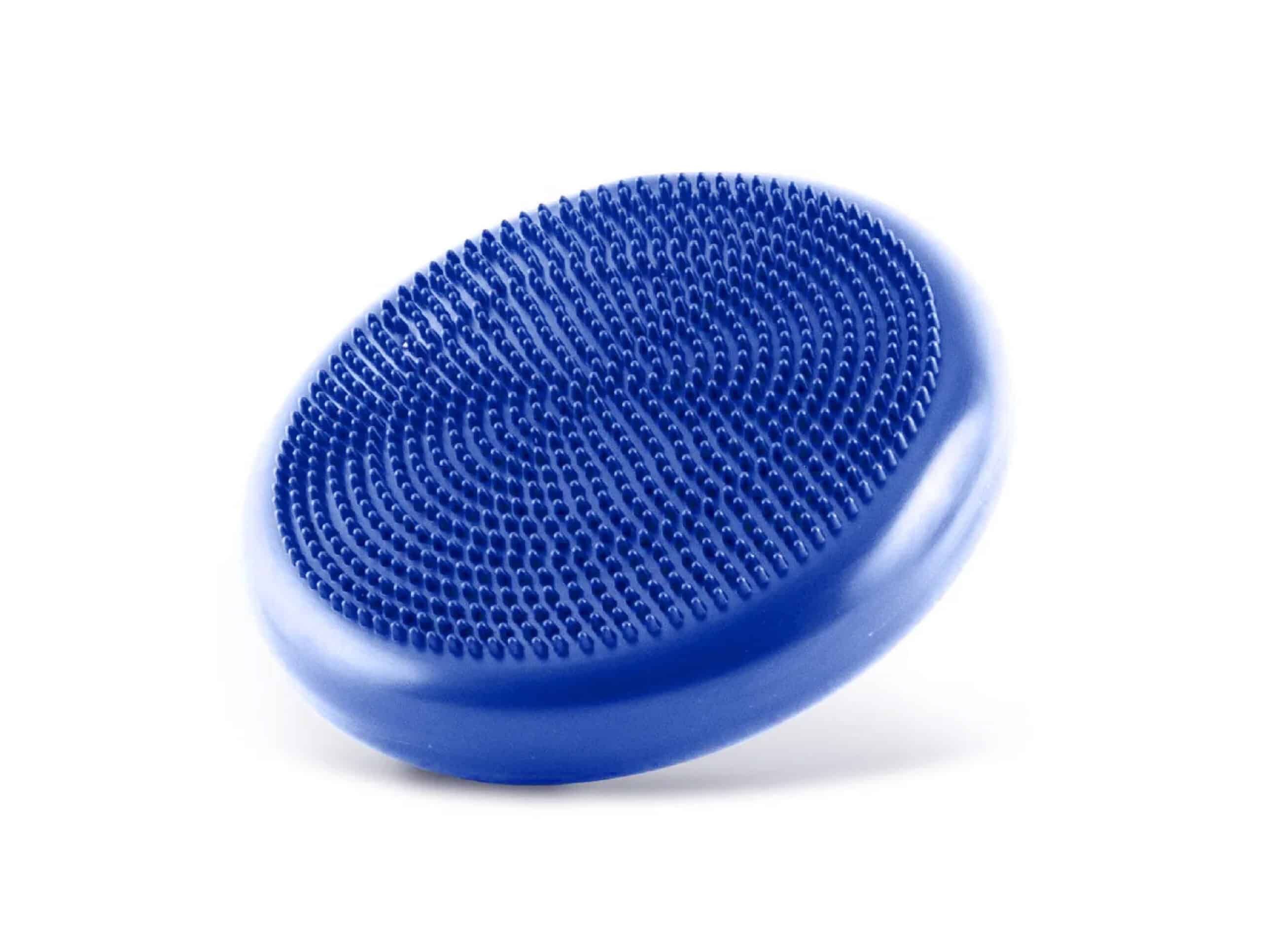 Coussin d’équilibre gonflable bleu
