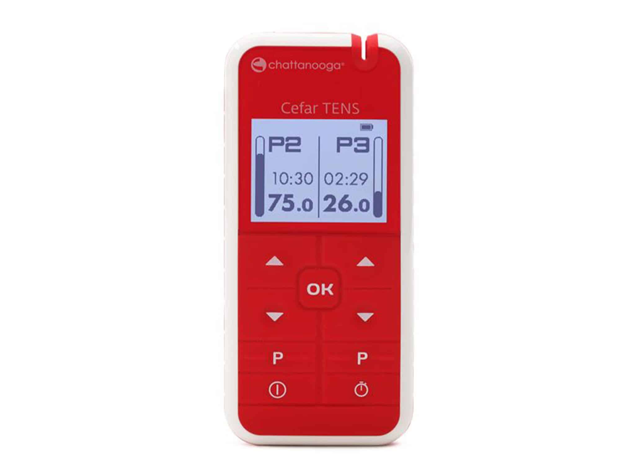 Électrostimulateur TENS Cefar TENS Chattanooga (2 canaux, batterie rechargeable)