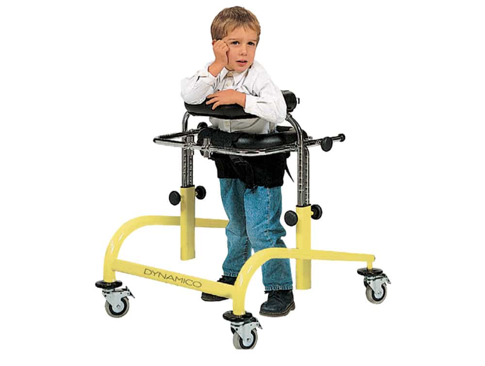 Verticalisateur roulant Dynamico 1 jeune enfant (intérieur) Ormesa