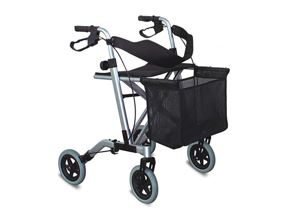 Rollator en Aluminium 4 roues