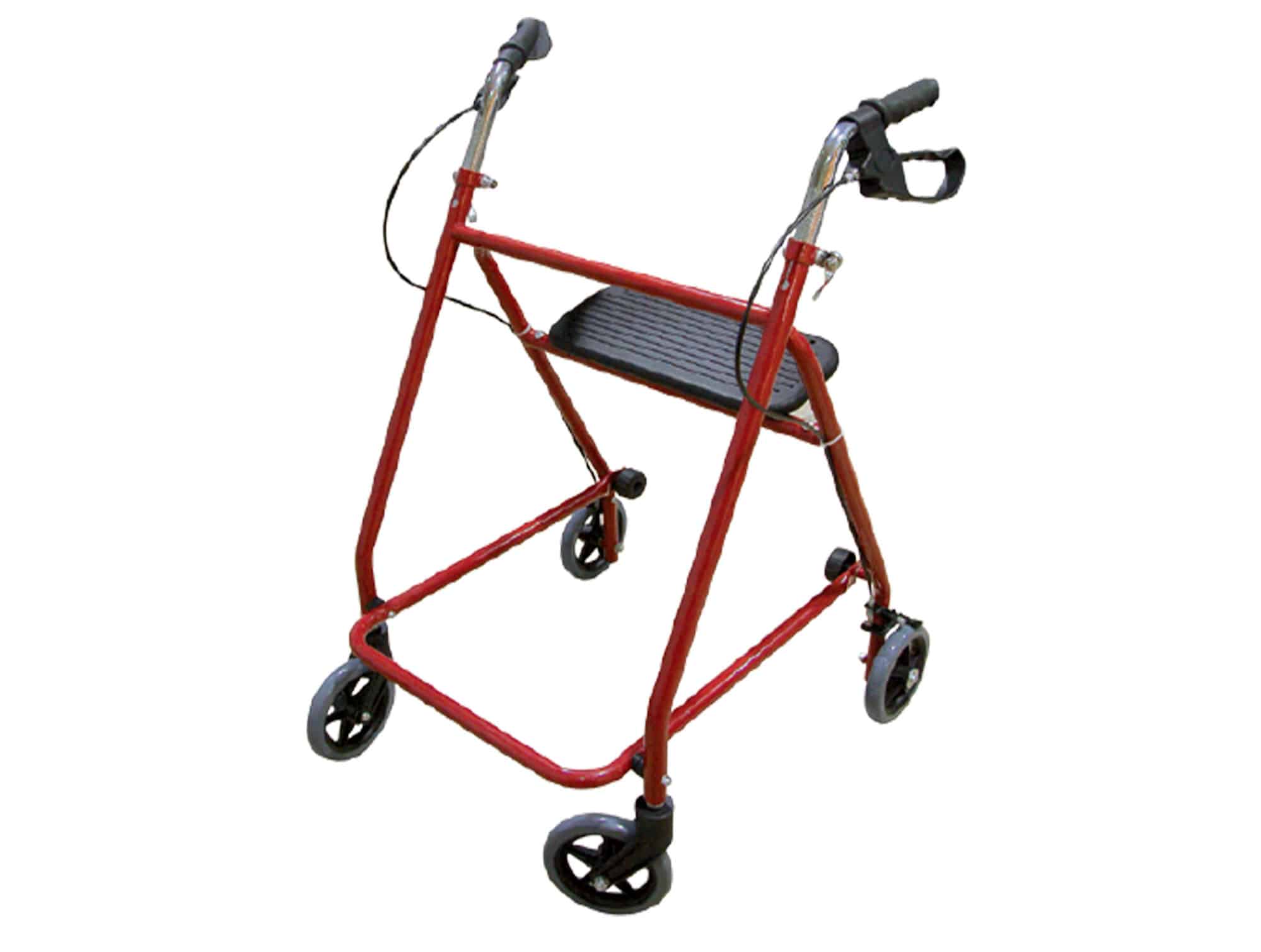 Rollator 4 roues avec siège