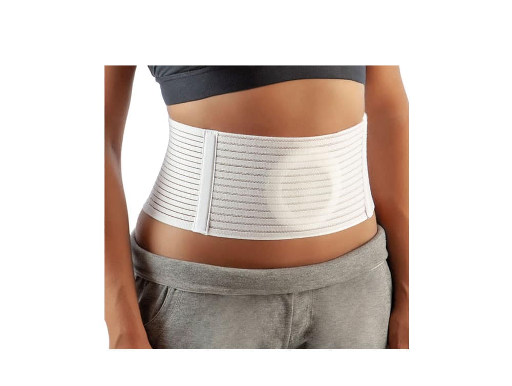 Ceinture herniaire ombilicale adulte avec pelote silicone amovible - Bort Medical