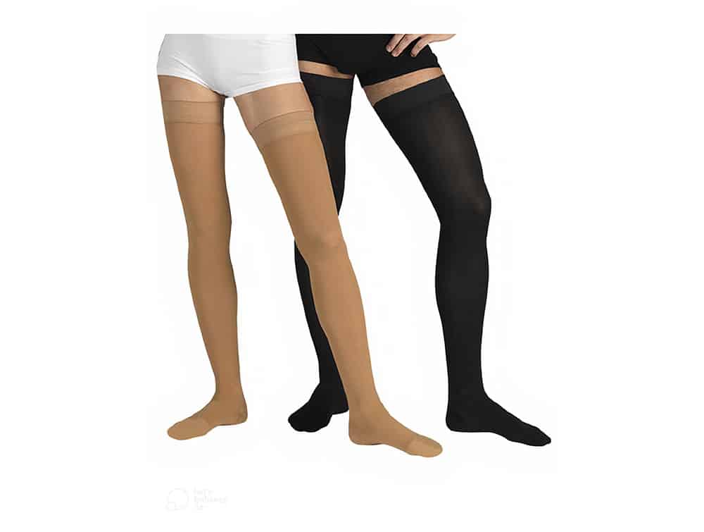Bas de compression cuisse Lux unisexe, classe 2 (23 - 32 mmHg) - Tonus Elast, beige