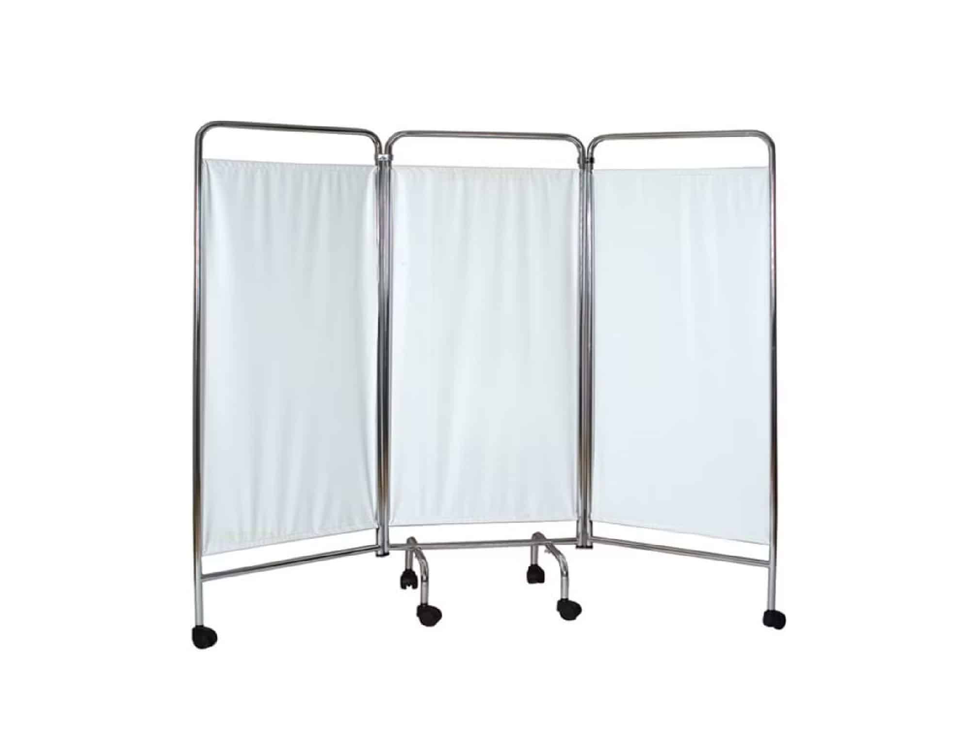 Paravent à 3 volets en inox renforcé