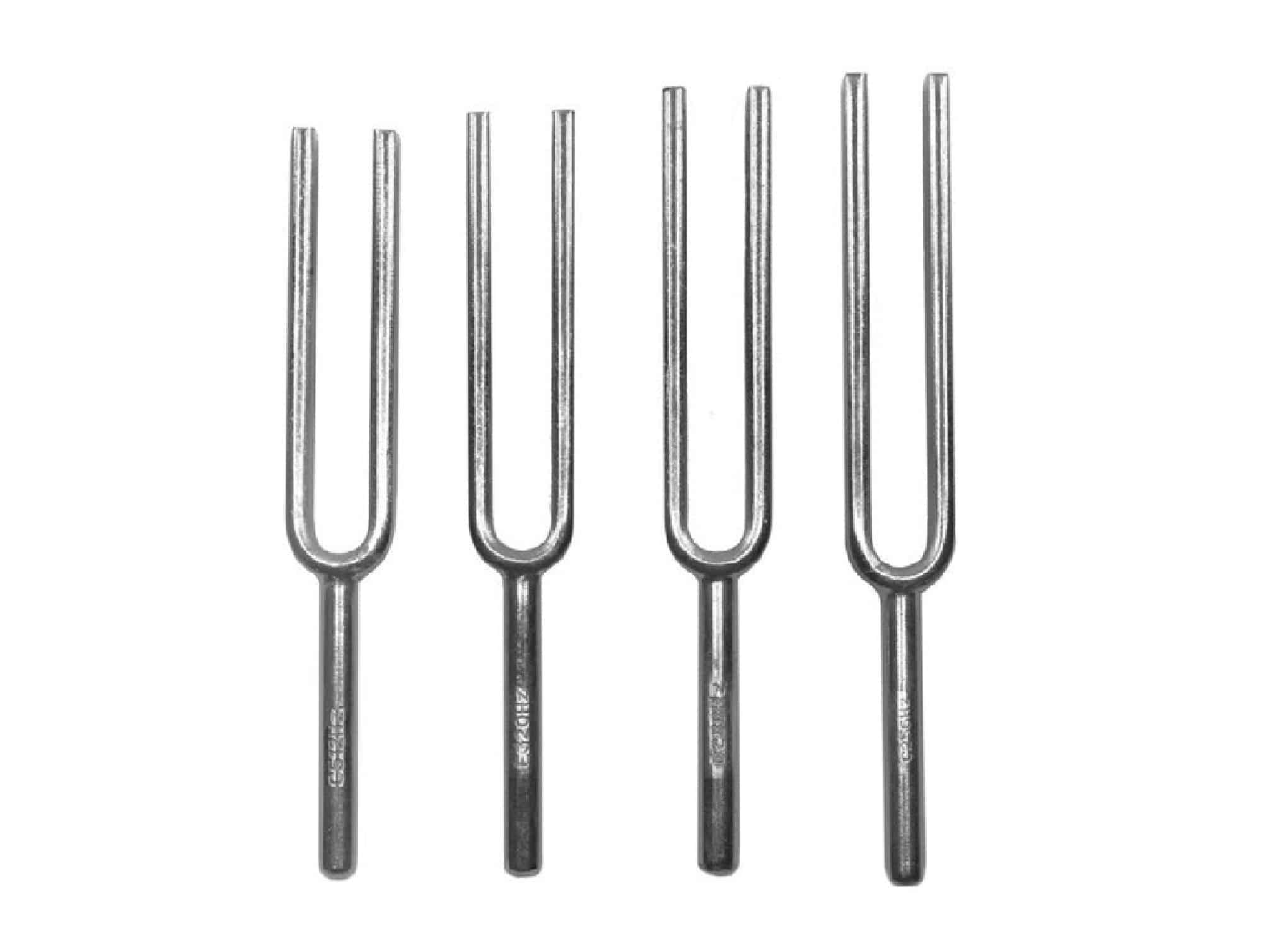 Diapason orl en inox SET DE 4