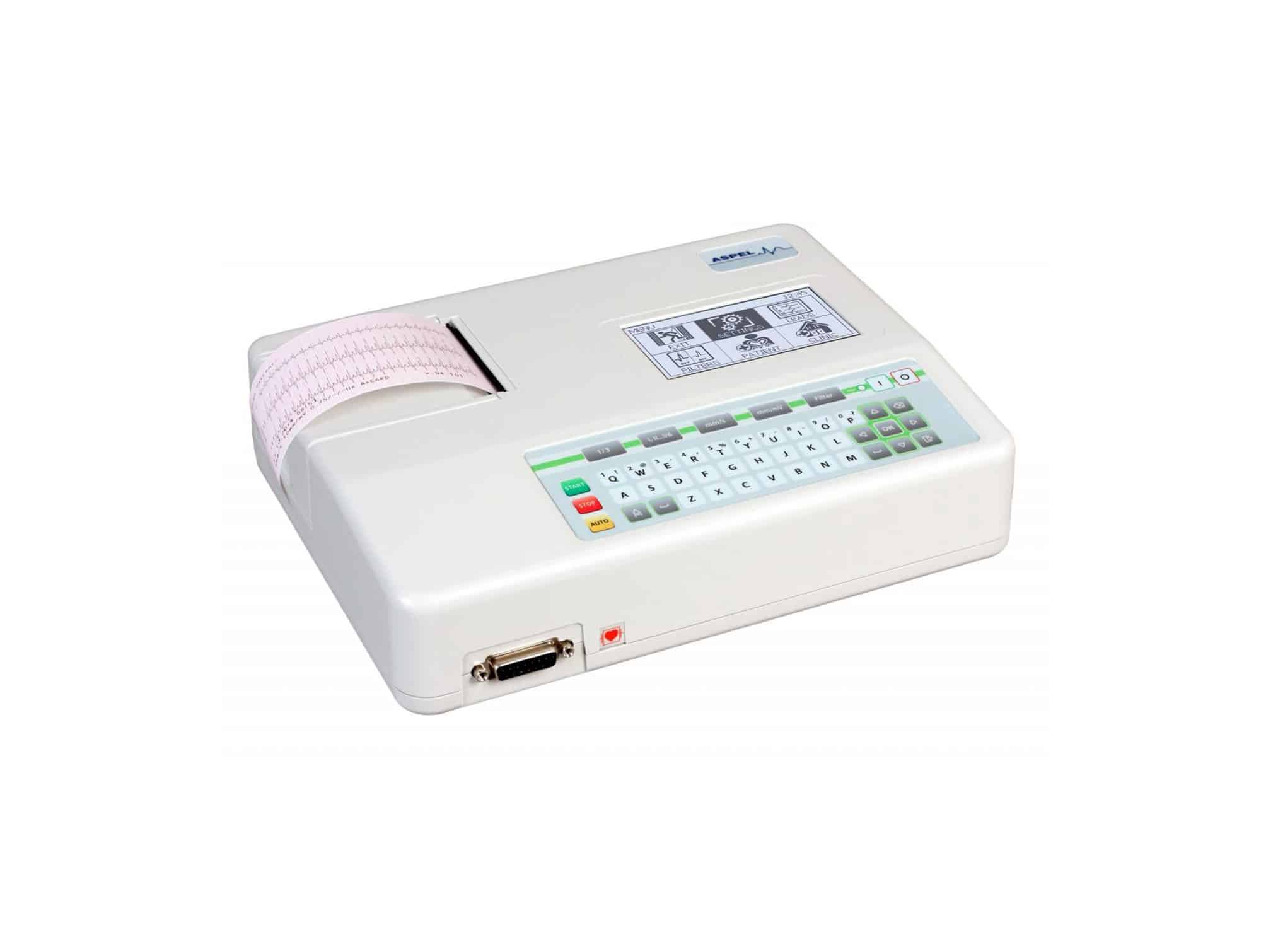 Électrocardiographe Aspel AsCARD Green