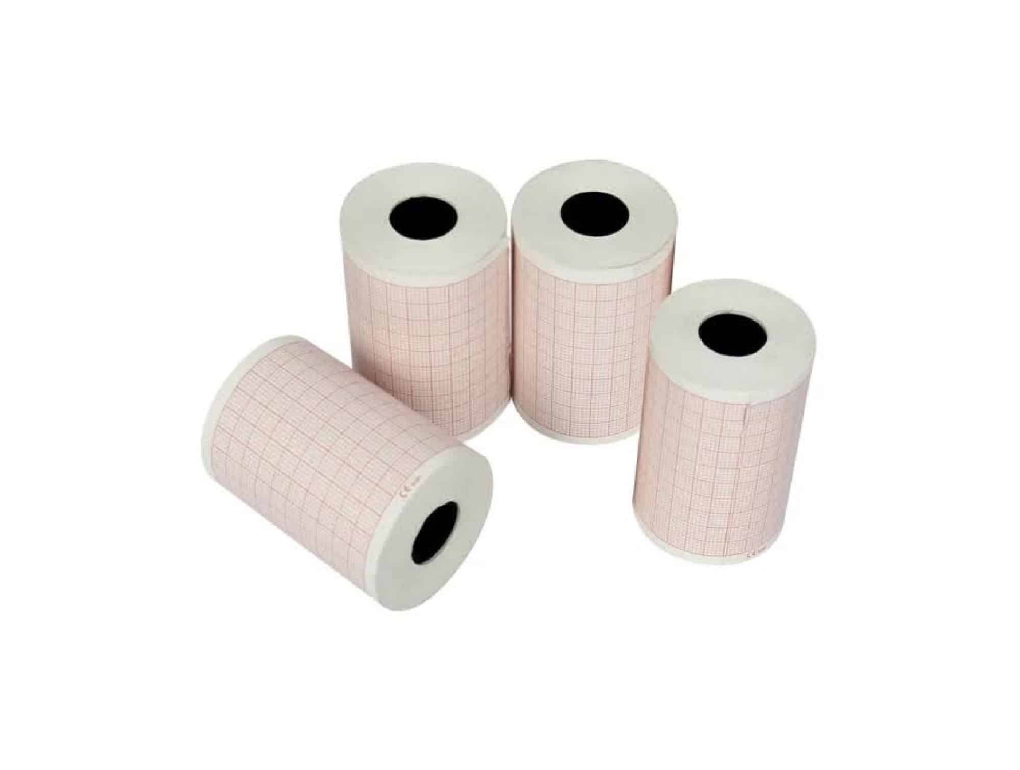 Rouleau papier pour ECG VERT Aspel