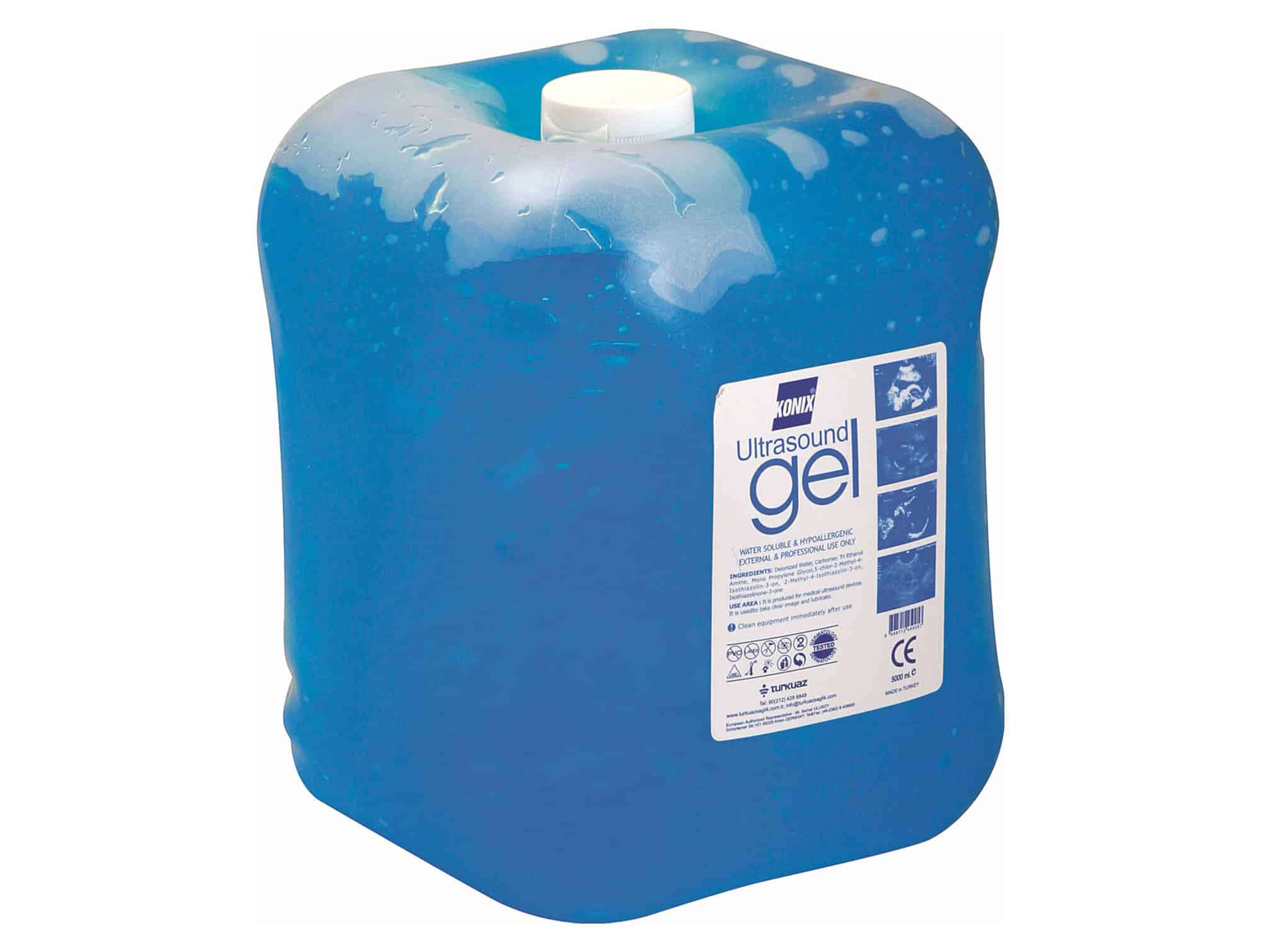 Gel hypoallergénique bleu 5 l