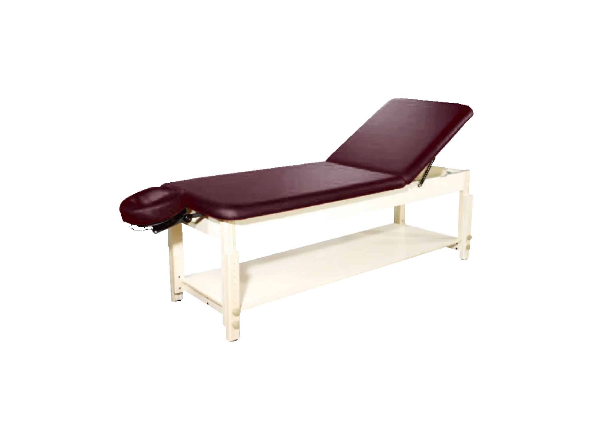 Table de massage stationnaire en bois