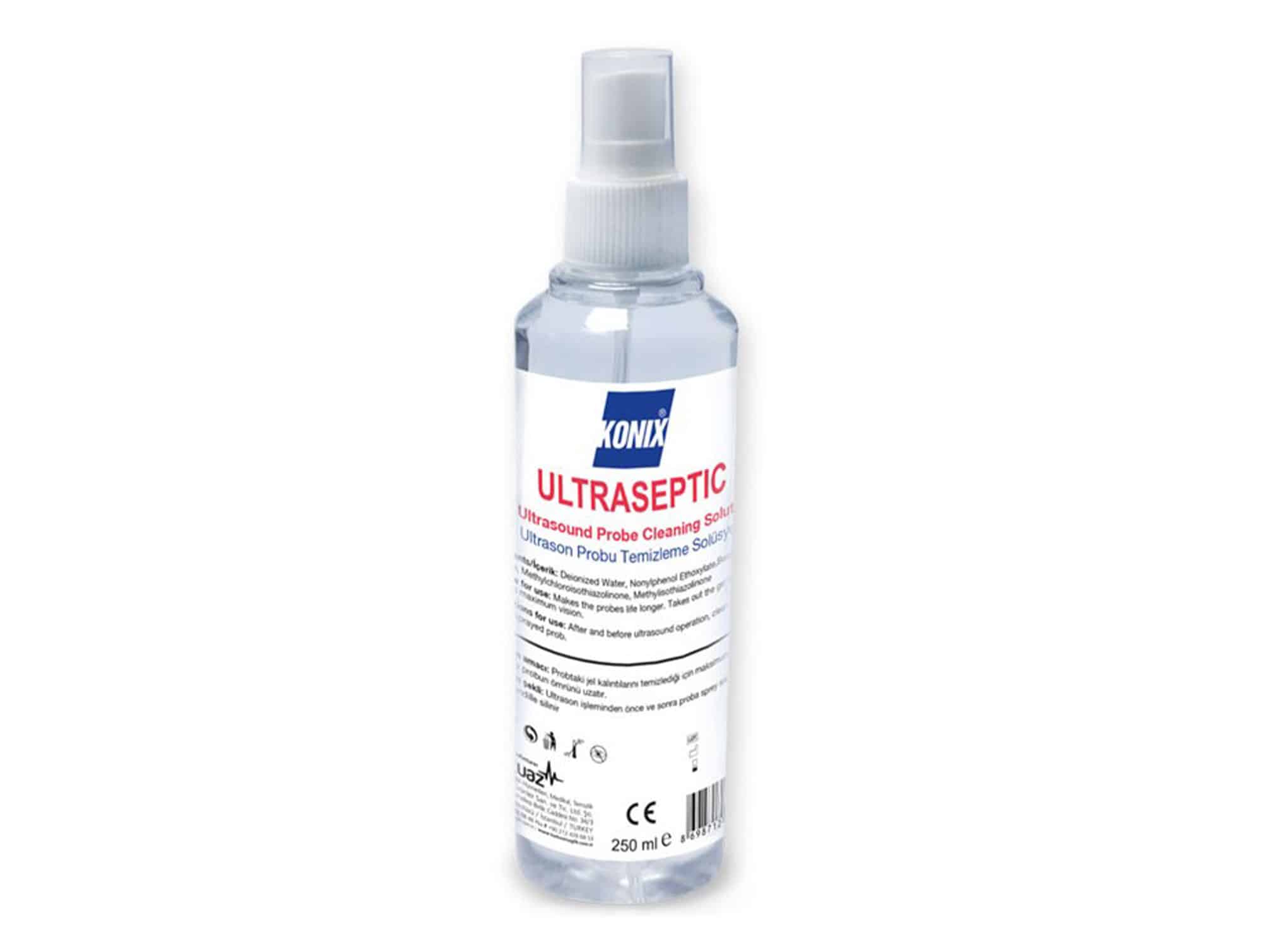 Solution nettoyante des sondes