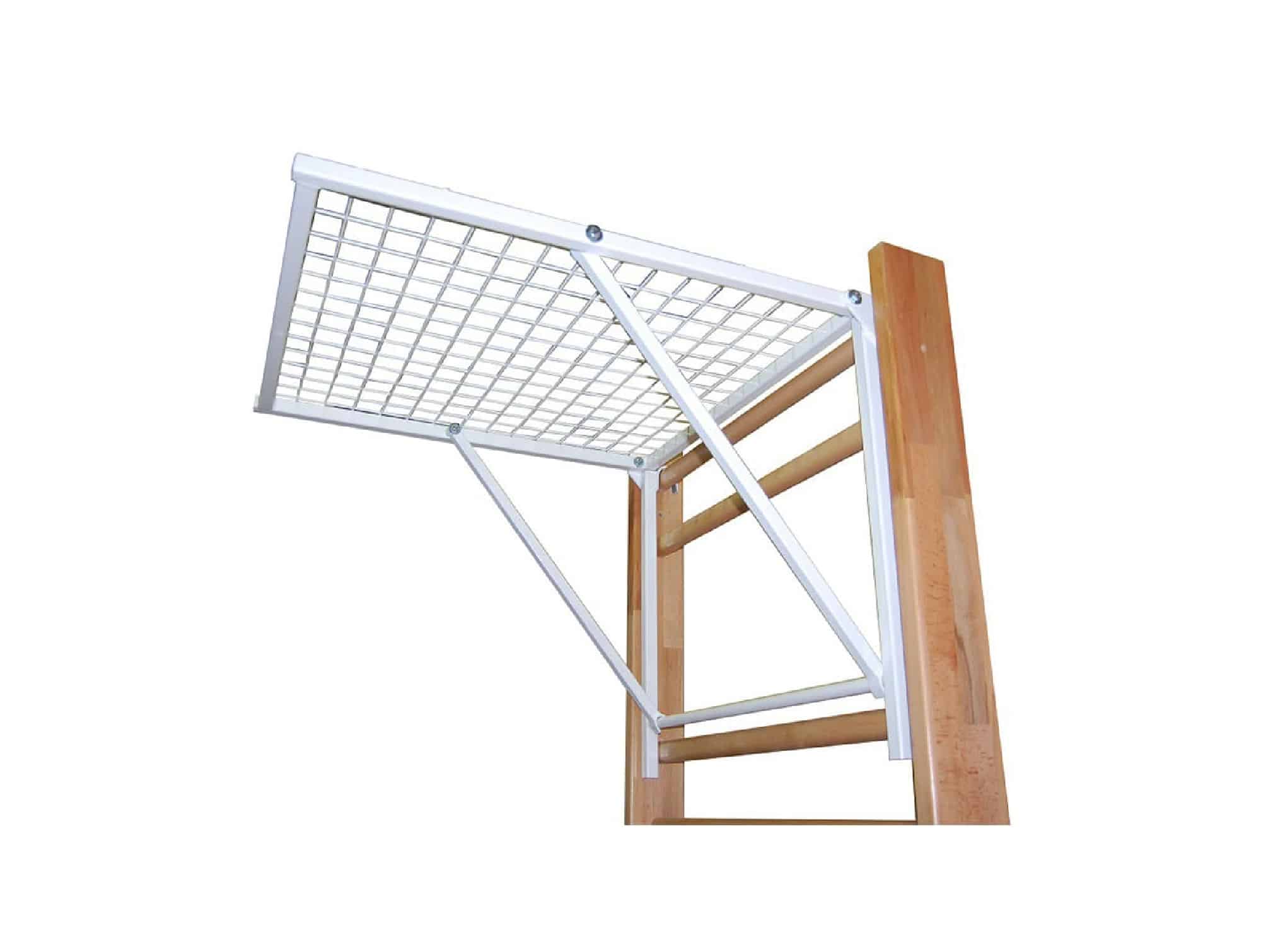 Espalier avec avancée grillagée