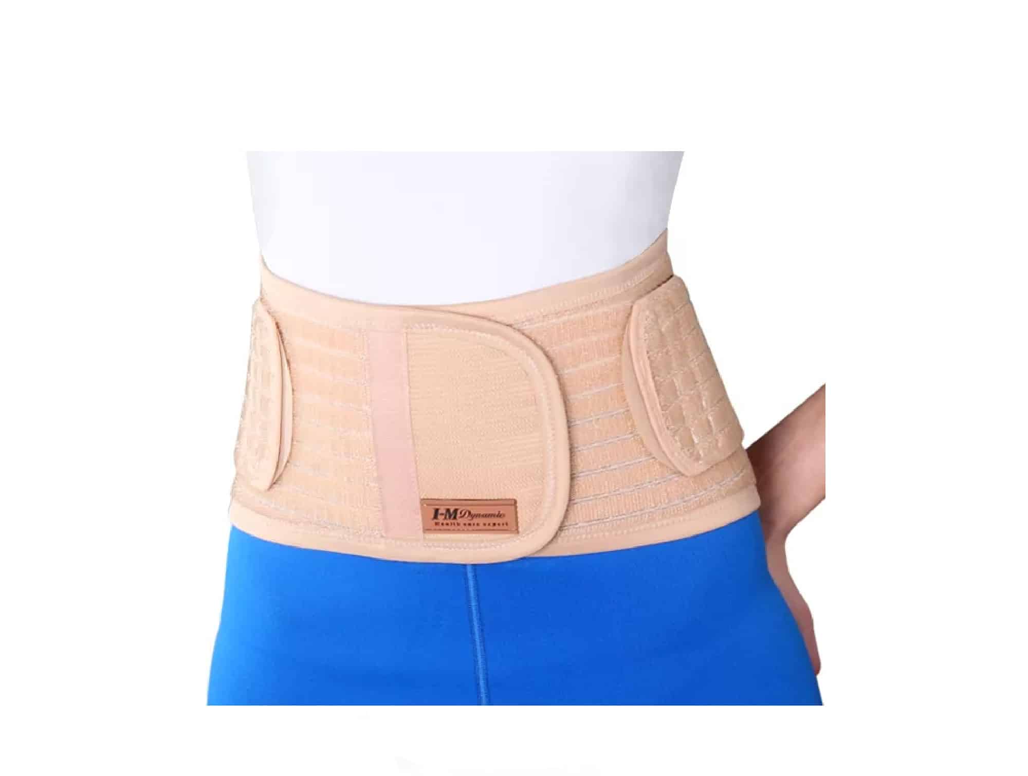 Ceinture lombaire dynamique 6 attelles métalliques (WB558)