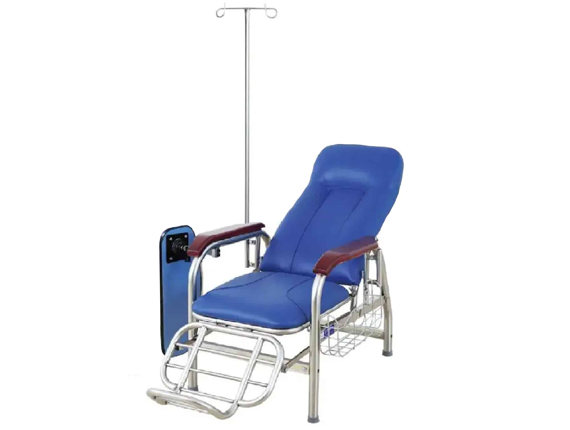 Fauteuil de transfusion sans roue