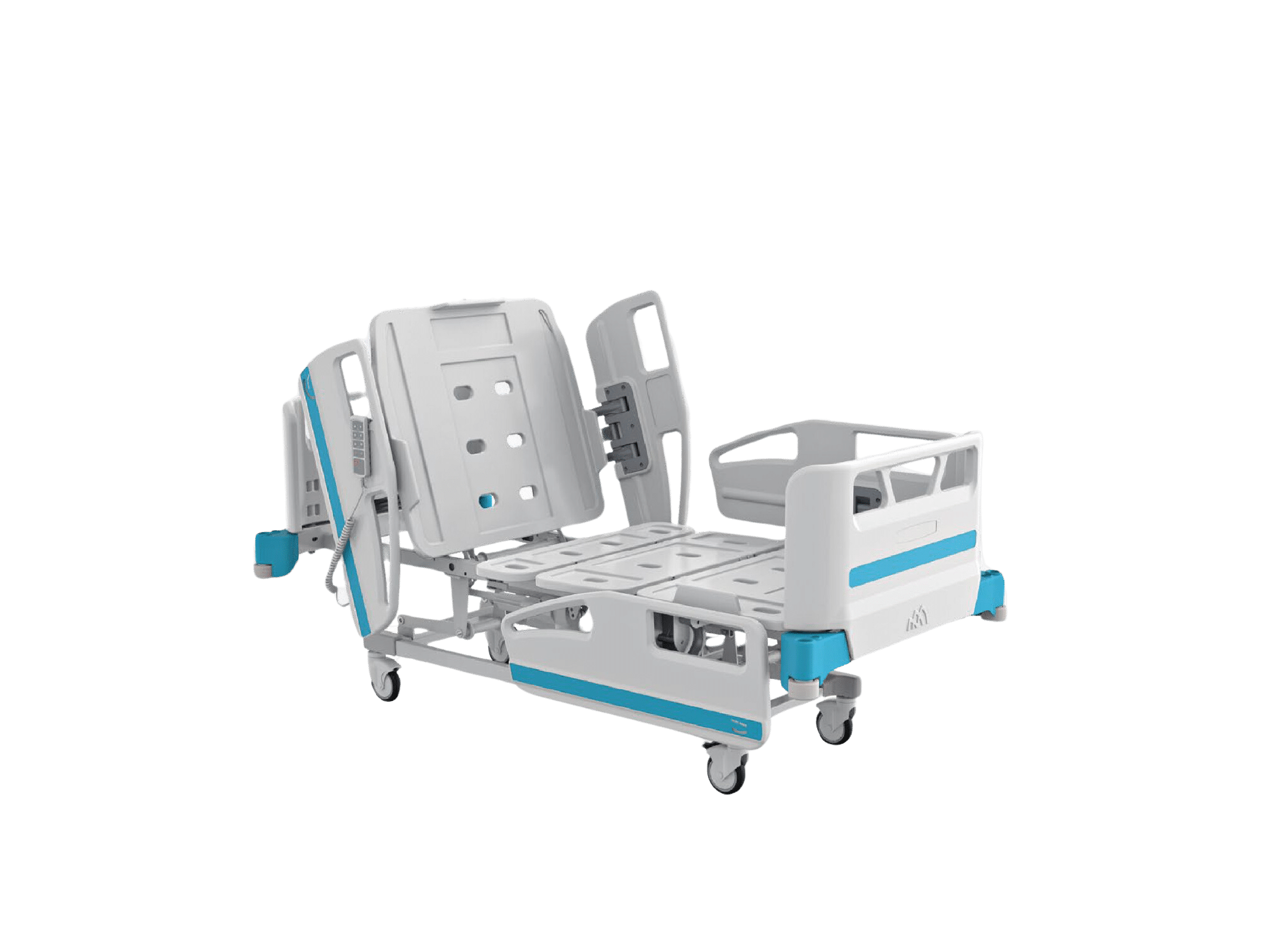 Lit d’hôpital électromécanique (3 moteurs) Medikal 2000