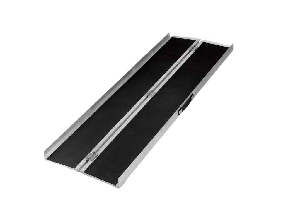 Rampe d’Accès en Aluminium à Pliage Simple