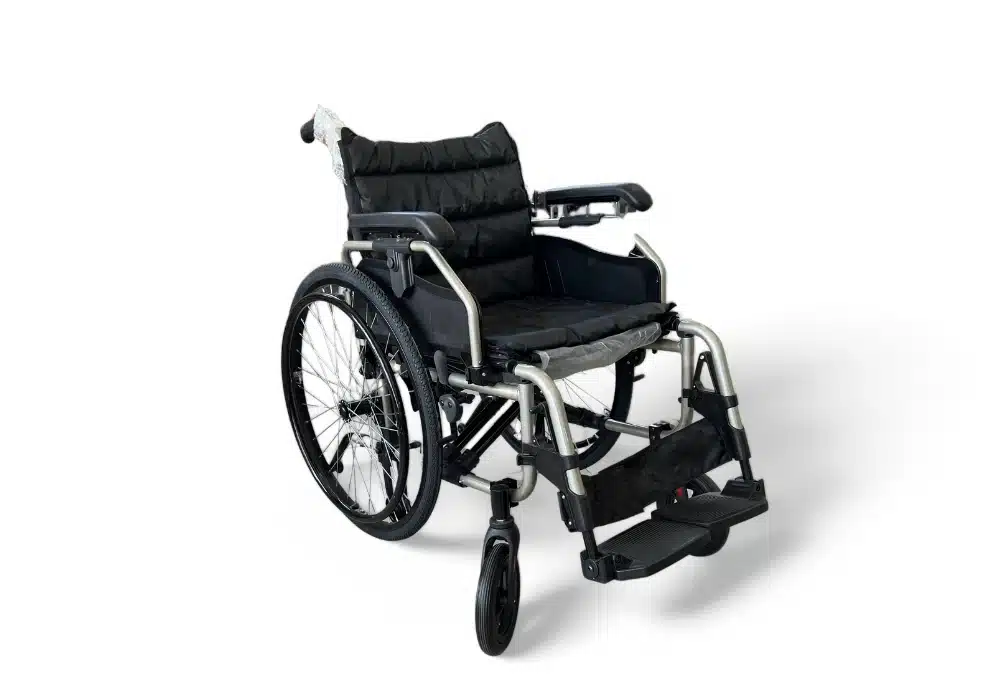 Fauteuil Roulant Aluminium Pliable