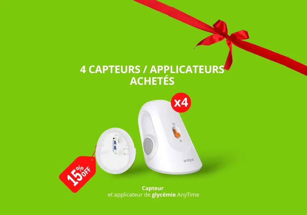 Pack Capteurs - Applicateurs de Glycémie CGM Anytime