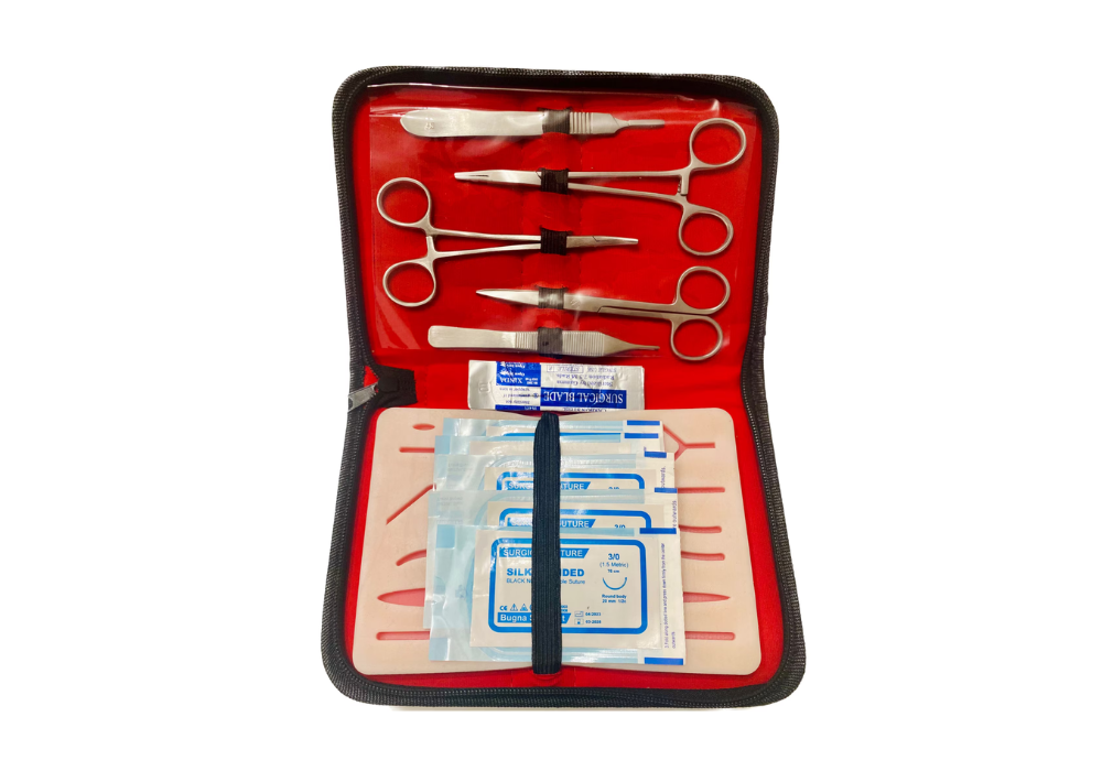 Kit de suture pour étudiants en médecine et infirmiers Care&Cure Surgical