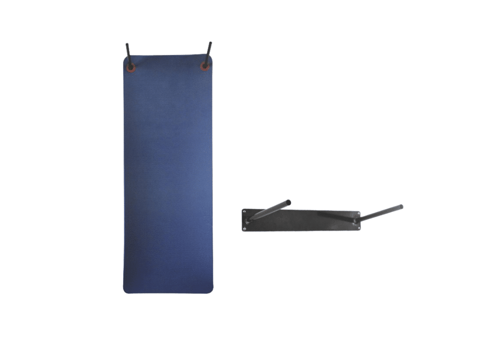 Support mural pour tapis de pilates